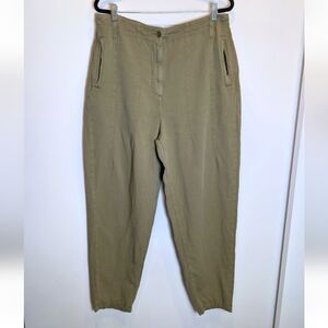 Topshop Olive Green Pants Size 14 Tall